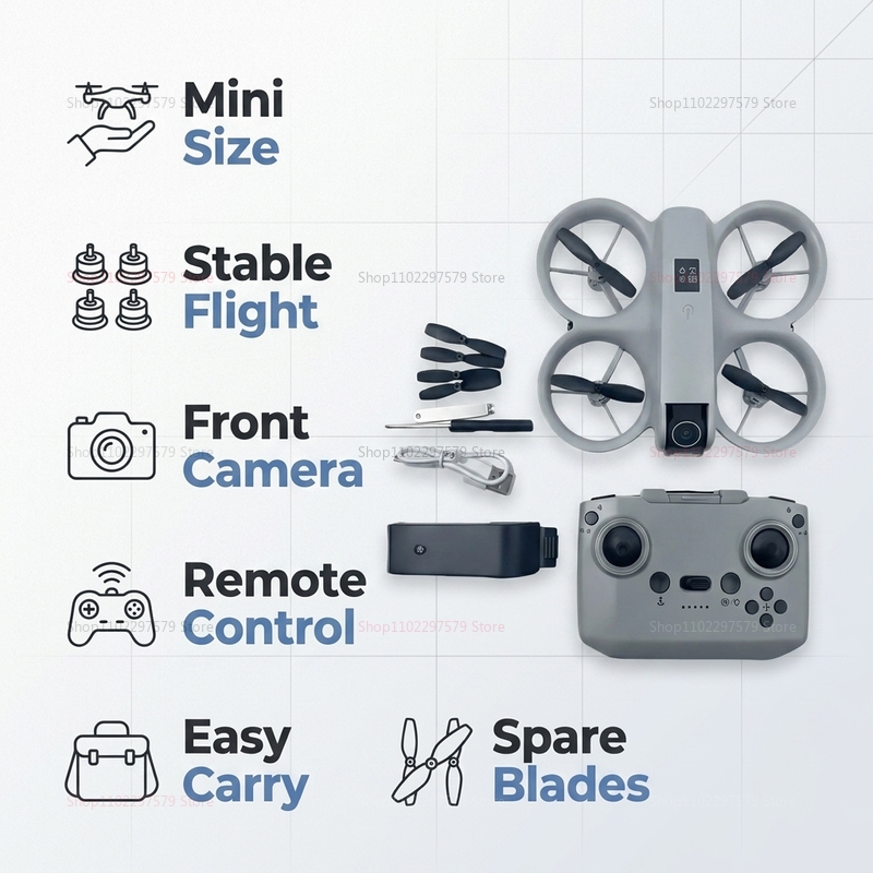 Mini Drone with 8K HD Camera F - Top Rc Hobby Mini Xcub review and price